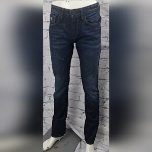 Guess Los Angeles Men's Robertson Slim Tapered Jeans Dark Blue Size 30x32 30x33